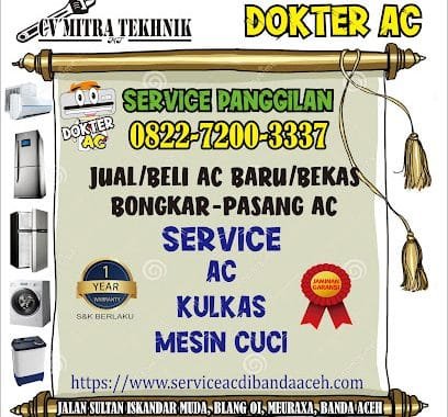 Service AC di Banda Aceh